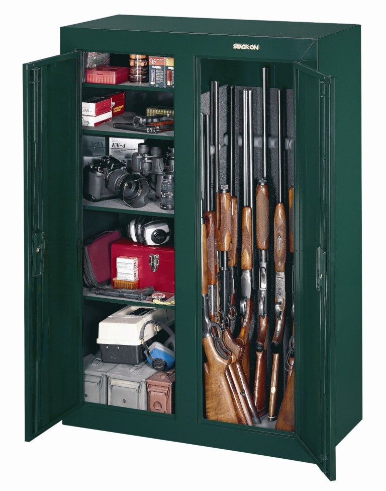 Stack on 16 gun double door gun Gun Safe Company