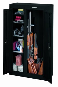 Stack on 10 gun double door gun cabinet